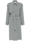 PATRIZIA PEPE TWILL TRENCH COATS