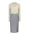 Patrizia Pepe Two-tone Dress