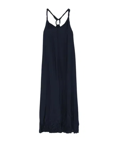 PATRIZIA PEPE PATRIZIA PEPE BRAIDED STRAP MAXI DRESS