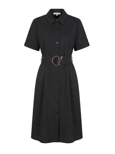 Patrizia Pepe Vestido Midi - Negro