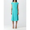 Patrizia Pepe Viscose Casual Women's Dress In Blue