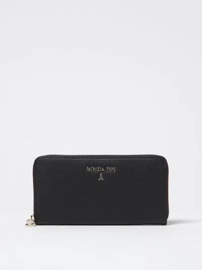 PATRIZIA PEPE WALLET PATRIZIA PEPE WOMAN COLOR BLACK,424359002
