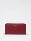 Patrizia Pepe Zip-around Wallet In Red