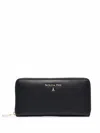 Patrizia Pepe Purse In Textured Leather In Black