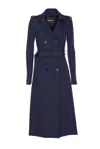 Patrizia Pepe Trench In Blue