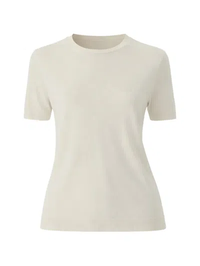 Patrizia Pepe 크루넥 티셔츠 In White