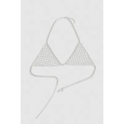 Patrizia Pepe White Copper Bra