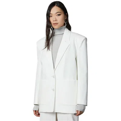 Patrizia Pepe White Polyester Suits & Blazer