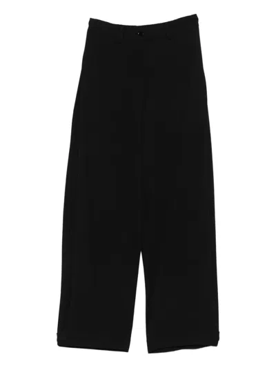 Patrizia Pepe Wide-leg Trousers In Blue