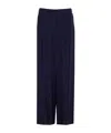 Patrizia Pepe Navy Blue Trousers In Polyester In Blue