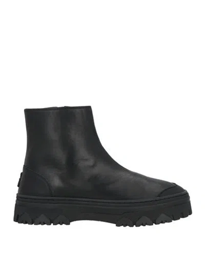 Patrizia Pepe Zip-up Leather Ankle Boots In Black