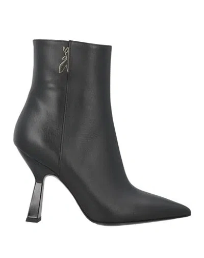 Patrizia Pepe Woman Ankle Boots Black Size 8 Leather