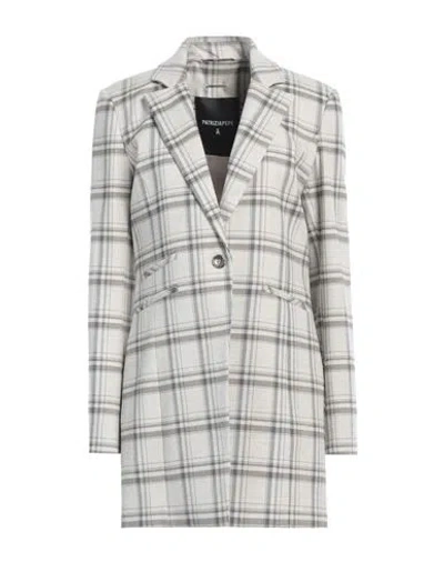Patrizia Pepe Woman Blazer Beige Size 8 Polyester, Viscose, Elastane In White