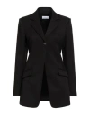 Patrizia Pepe Woman Blazer Black Size 10 Polyester, Elastane