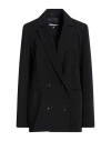 Patrizia Pepe Woman Blazer Black Size 12 Polyester, Elastane