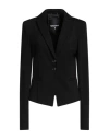 Patrizia Pepe Woman Blazer Black Size 10 Viscose, Polyamide, Elastane