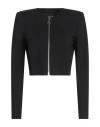 Patrizia Pepe Woman Blazer Black Size 2 Viscose, Polyamide, Elastane, Polyester
