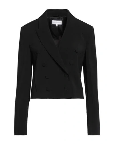 Patrizia Pepe Woman Blazer Black Size 8 Polyester, Elastane