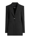 Patrizia Pepe Woman Blazer Black Size 10 Polyester, Elastane