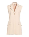 Patrizia Pepe Woman Blazer Blush Size 10 Polyester, Elastane