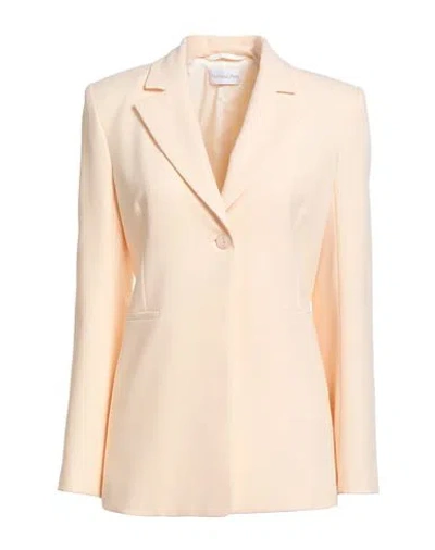 Patrizia Pepe Woman Blazer Blush Size 8 Polyester, Elastane In Pink