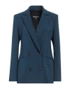 Patrizia Pepe Woman Blazer Deep Jade Size 10 Polyester, Elastane In Green