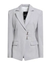 Patrizia Pepe Single-breasted Blazer In Gray