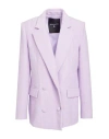 Patrizia Pepe Woman Blazer Lilac Size 8 Polyester, Elastane