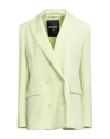 Patrizia Pepe Woman Blazer Lime Green Size 8 Polyester, Elastane