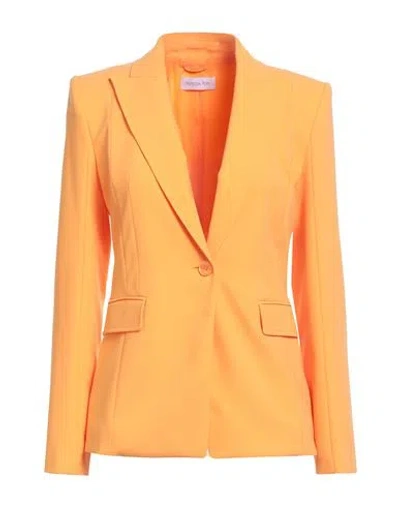Patrizia Pepe Woman Blazer Marigold Size 10 Polyester, Elastane