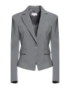 Patrizia Pepe Woman Blazer Military Green Size 8 Polyester, Elastane In Green