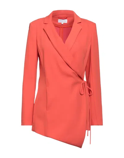 Patrizia Pepe Suit Jackets In Orange