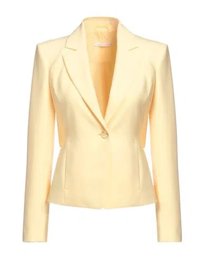 Patrizia Pepe Woman Shirt Yellow Size 8 Viscose, Elastane, Polyester