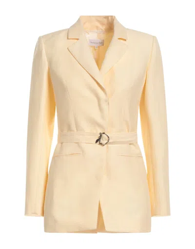 Patrizia Pepe Suit Jackets In Yellow