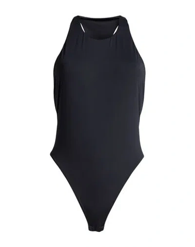 Patrizia Pepe Woman Bodysuit Black Size 3 Polyamide, Elastane