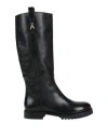 Patrizia Pepe Woman Boot Black Size 5 Leather