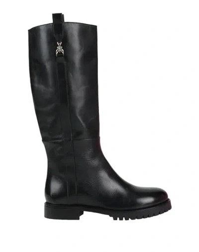 Patrizia Pepe Woman Boot Black Size 5 Leather