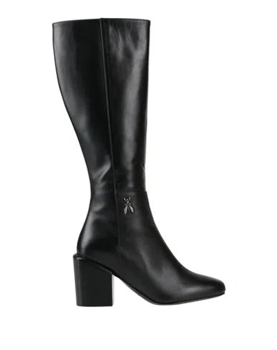 Patrizia Pepe Woman Boot Black Size 6 Soft Leather