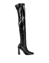 Patrizia Pepe Woman Boot Black Size 8 Textile Fibers In Black