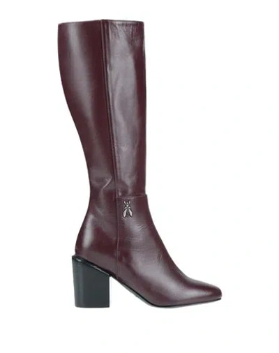 Patrizia Pepe Woman Knee Boots Black Size 10 Soft Leather