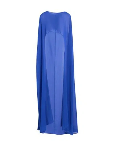 Patrizia Pepe Woman Cape Bright Blue Size Onesize Polyester