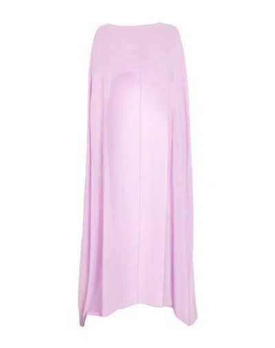Patrizia Pepe Woman Cape Lilac Size Onesize Polyester In Purple