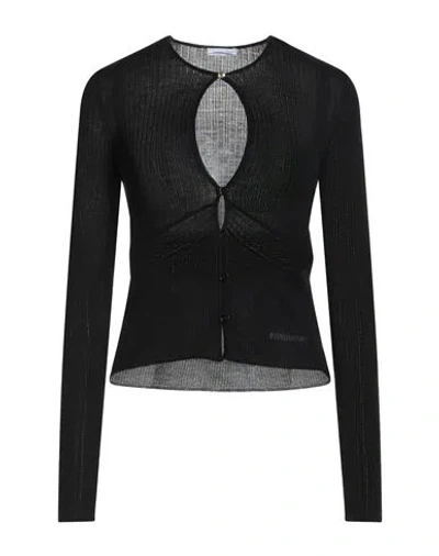 Patrizia Pepe Woman Cardigan Black Size 0 Wool