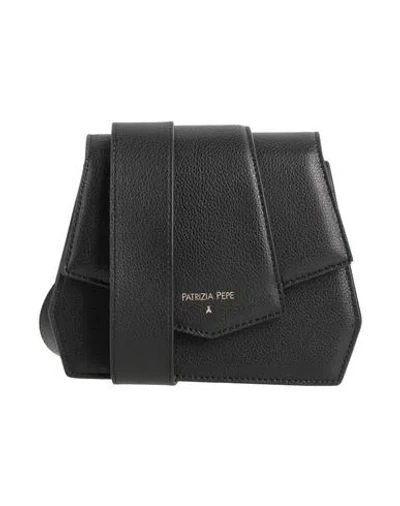 Patrizia Pepe Woman Cross-body Bag Black Size - Leather