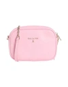 Patrizia Pepe Woman Cross-body Bag Pink Size - Leather