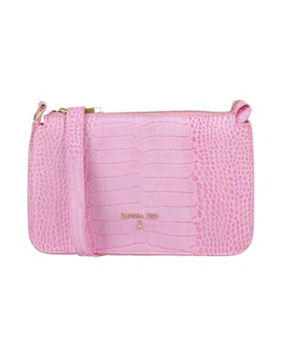 Patrizia Pepe Woman Cross-body Bag Pink Size - Leather In Rosa