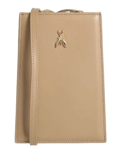 Patrizia Pepe Woman Cross-body Bag Sand Size - Leather