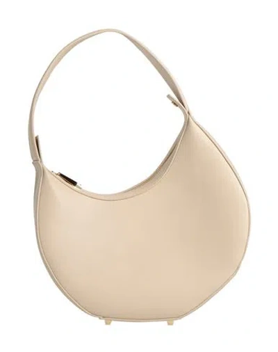 Patrizia Pepe Woman Handbag Beige Size - Soft Leather