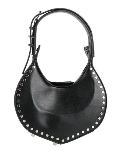 Patrizia Pepe Woman Handbag Black Size - Leather