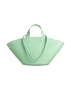 Patrizia Pepe Woman Handbag Light Green Size - Leather In Green